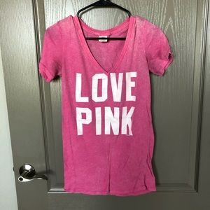 PINK V-neck